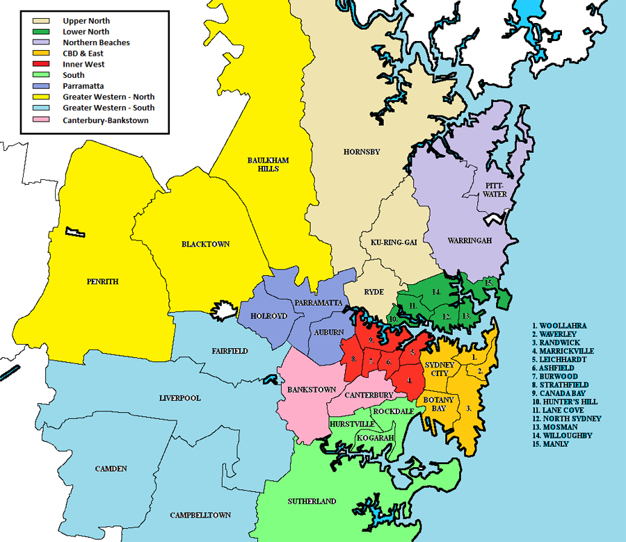 Awesim Service Area – We cover the Greater Sydney Region | Awesim ...