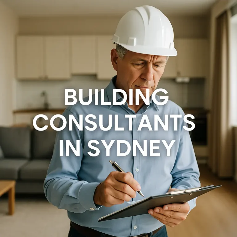 Building Consultants In Sydney
