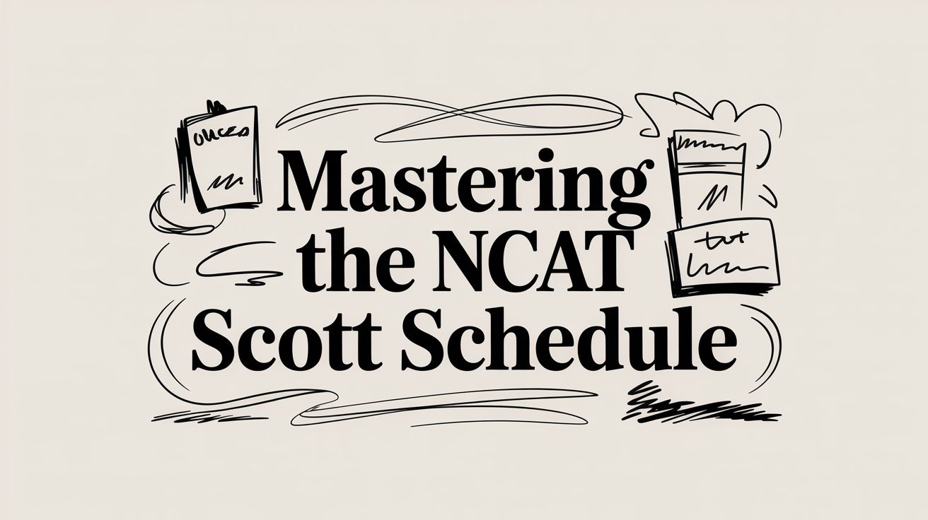 NCAT Scott Schedule