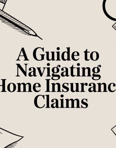 A Guide to Navigating Home Insurance Claims