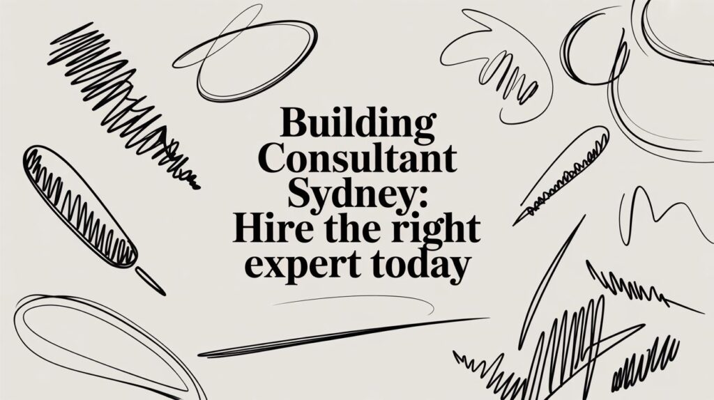 Building Consultant Sydney