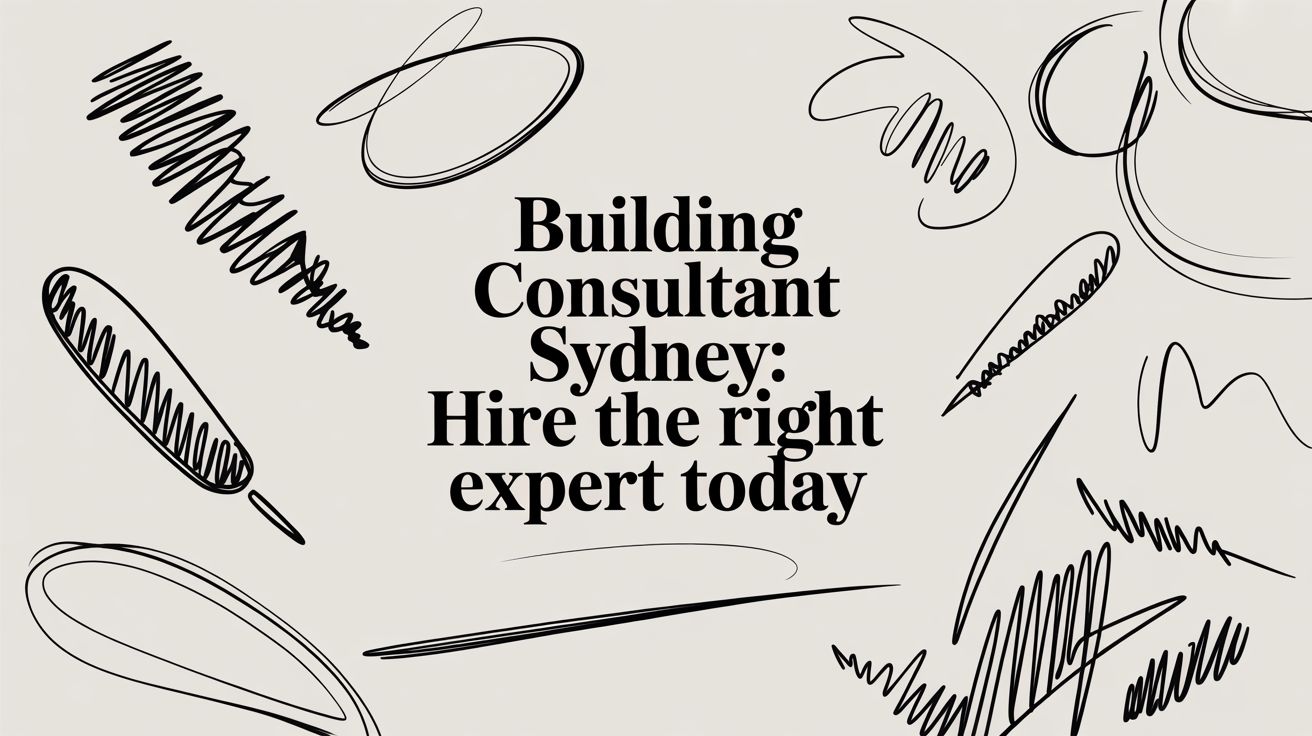 Building Consultant Sydney