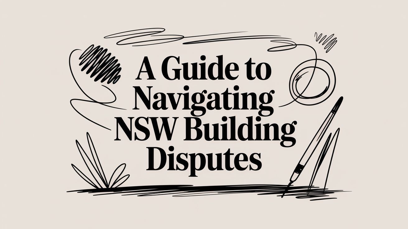 NSW Building Disputes