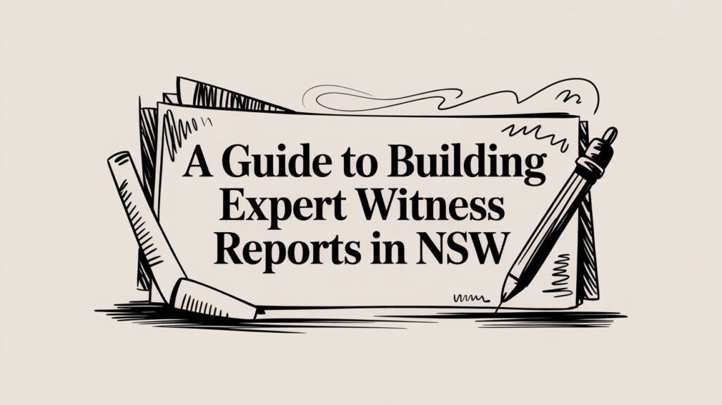 Building Expert Witness Reports