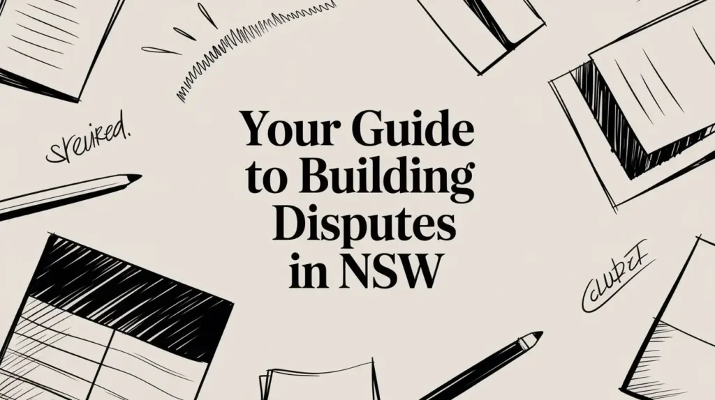 Building Disputes in NSW