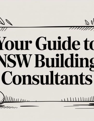 Your Guide to NSW Building Consultants