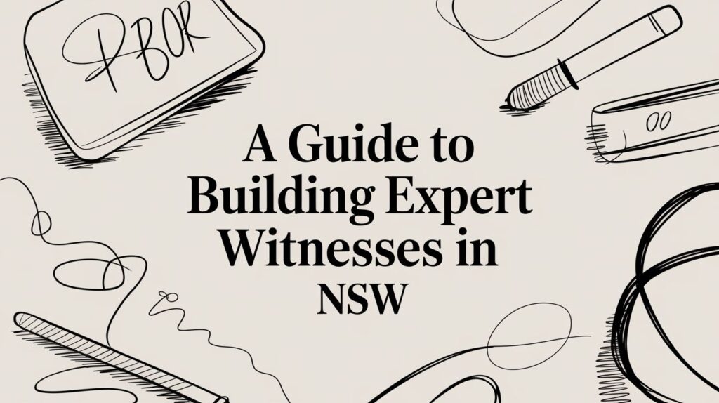 Guide to Building Expert Witnesses in NSW