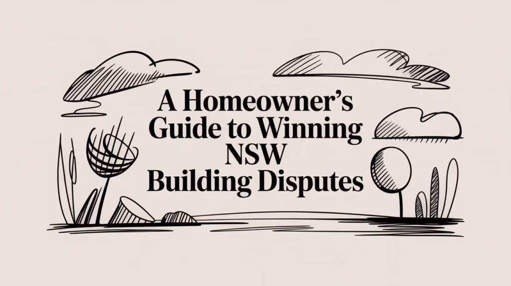Nsw Building Disputes Illustrated Title
