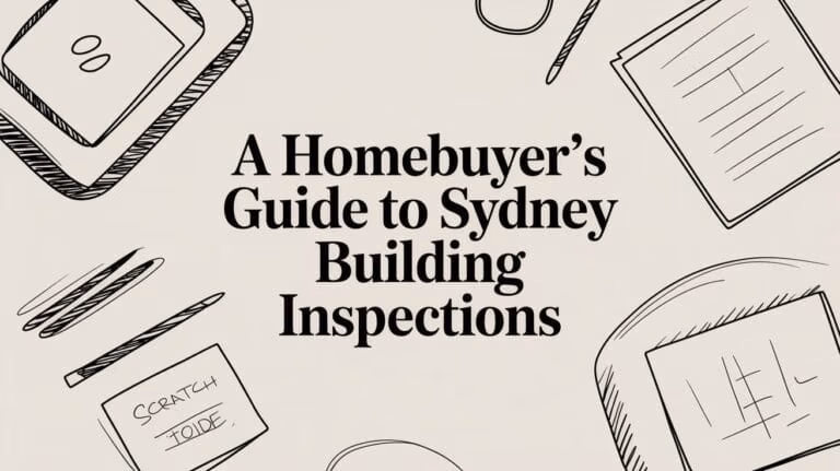 Sydney Building Inspections Work Flatlay