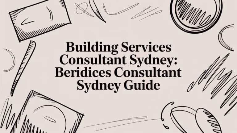 Building Services Consultant Sydney Construction Sketch