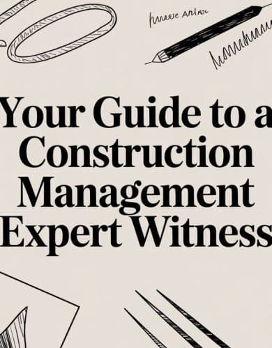 Your Guide to a Construction Management Expert Witness