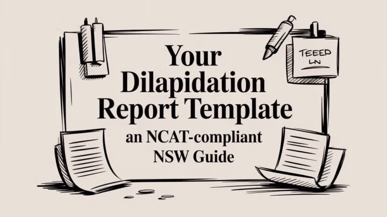 Dilapidation Report Template Guide Sketch