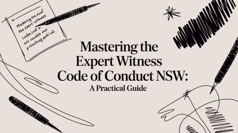 Expert Witness Code Of Conduct Nsw Legal Guide