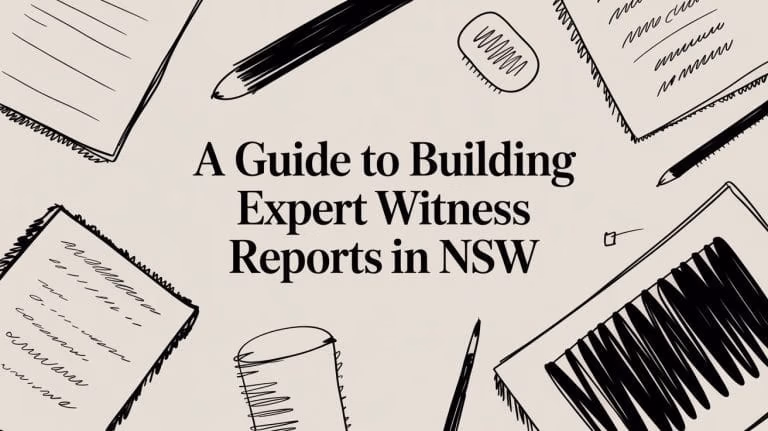 Building Expert Witness Report Legal Guide