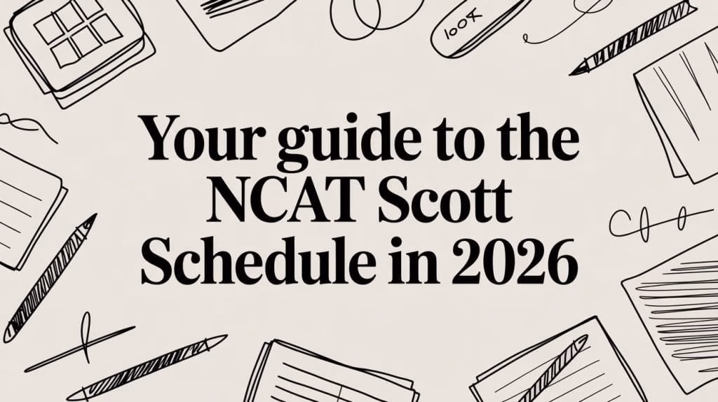 Ncat Scott Schedule Study Guide