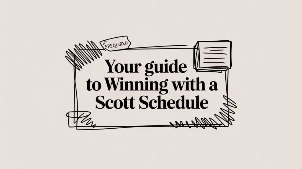 Scott Schedule Guide 1