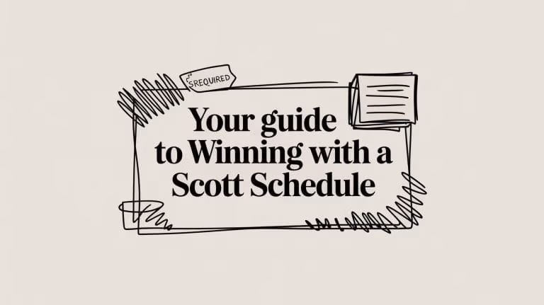 Scott Schedule Guide 1
