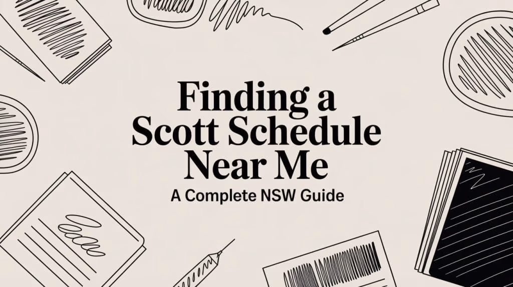 Scott Schedule Near Me Legal Guide
