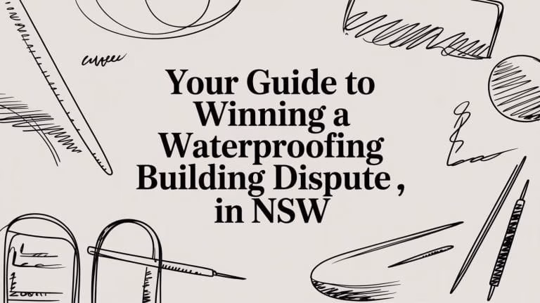 Waterproofing Building Dispute Illustrated Guide