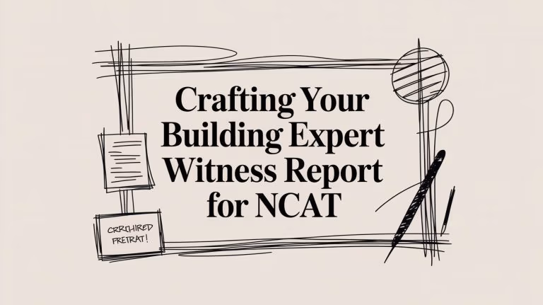 Building Expert Witness Report For Ncat Sketchbook Cover