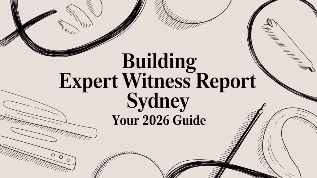 Building Expert Witness Report Sydney Guide