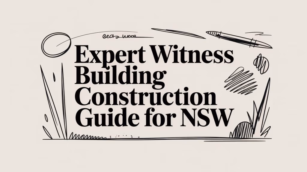Expert Witness Building Construction Legal Guide
