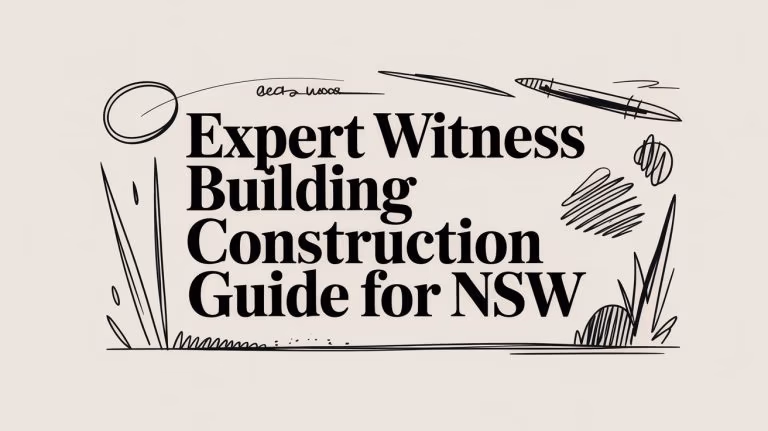 Expert Witness Building Construction Legal Guide