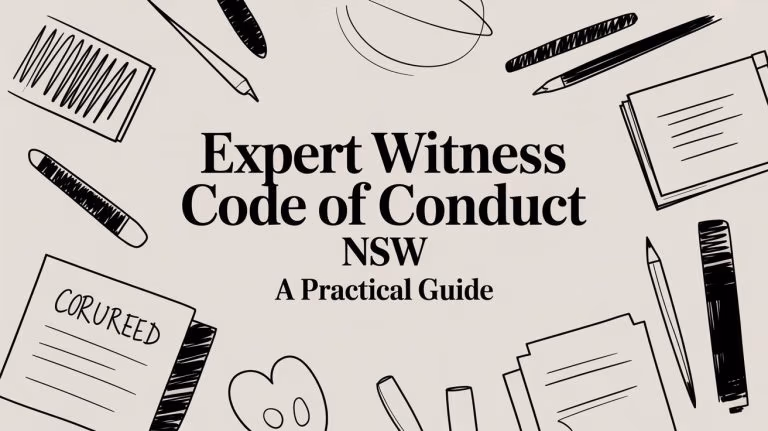 Expert Witness Code Of Conduct Nsw Legal Guide