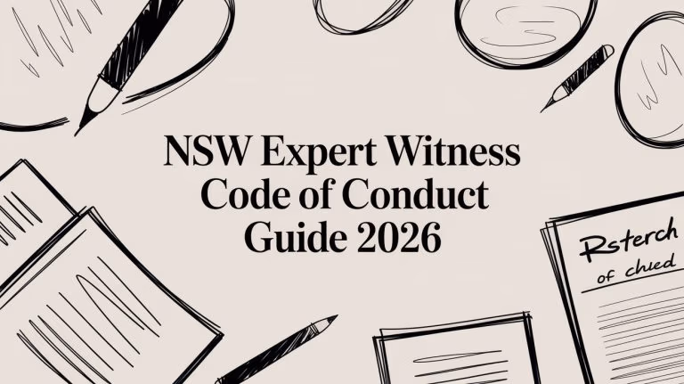 Expert Witness Code Of Conduct Stationery Flatlay