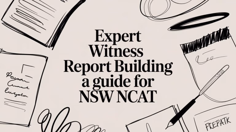Expert Witness Report Building Legal Guide