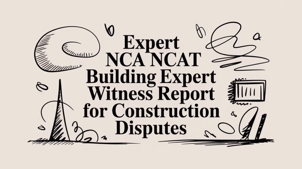 Ncat Building Expert Witness Report For Construction Disputes Expert Witness