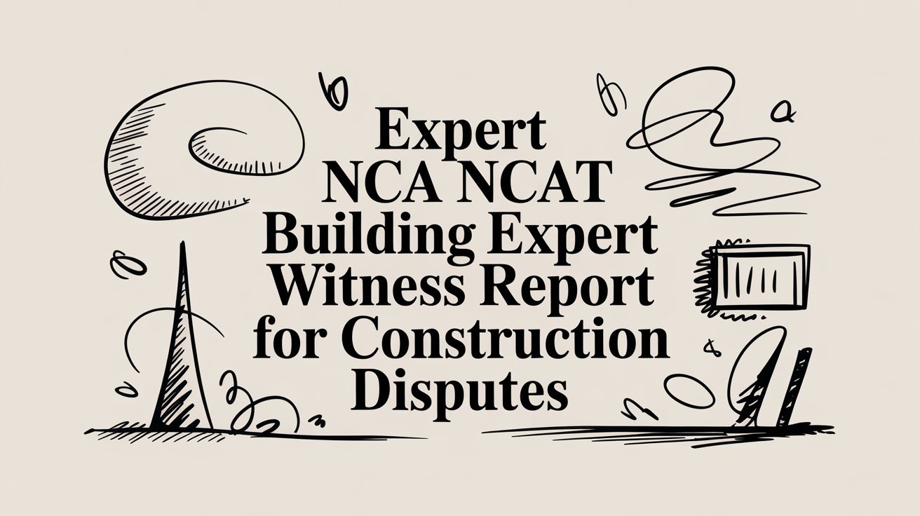 ncat-building-expert-witness-report-for-construction-disputes-expert-witness -