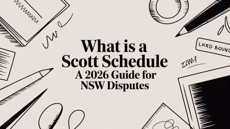 What Is A Scott Schedule Legal Guide
