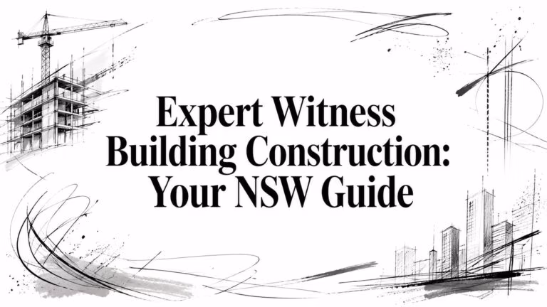 Expert Witness Building Construction Architectural Sketches