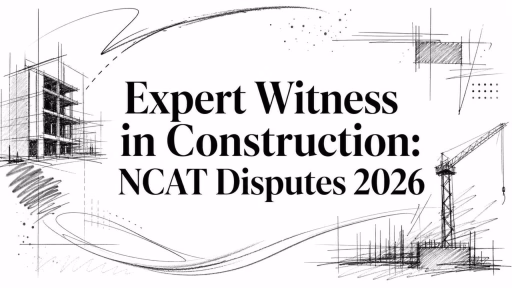 Expert Witness In Construction Ncat Disputes