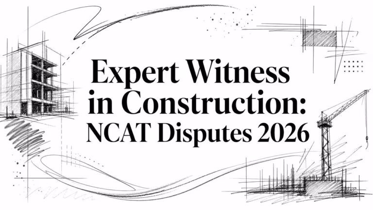 Expert Witness In Construction Ncat Disputes