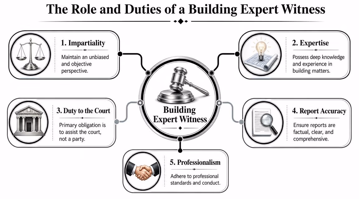 The Role and Duties of a Building Expert Witness