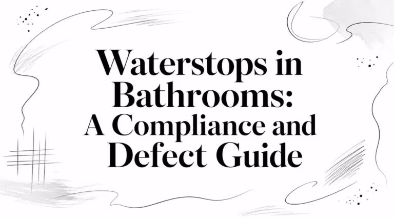Waterstops In Bathrooms Presentation Slide