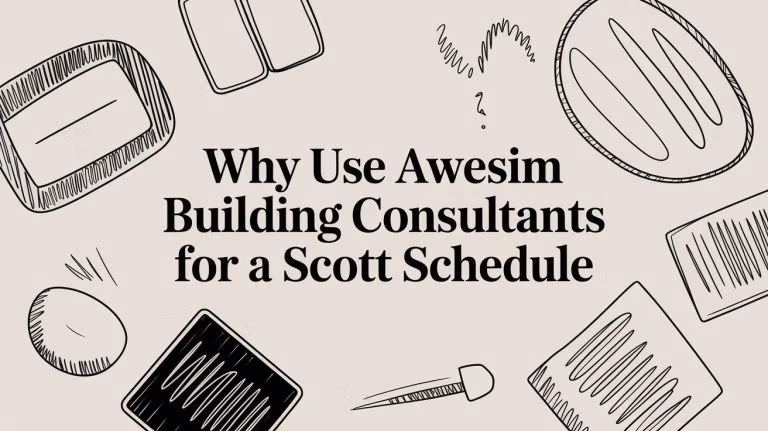 Why Use Awesim Building Consultants For A Scott Schedule Professional Consulting