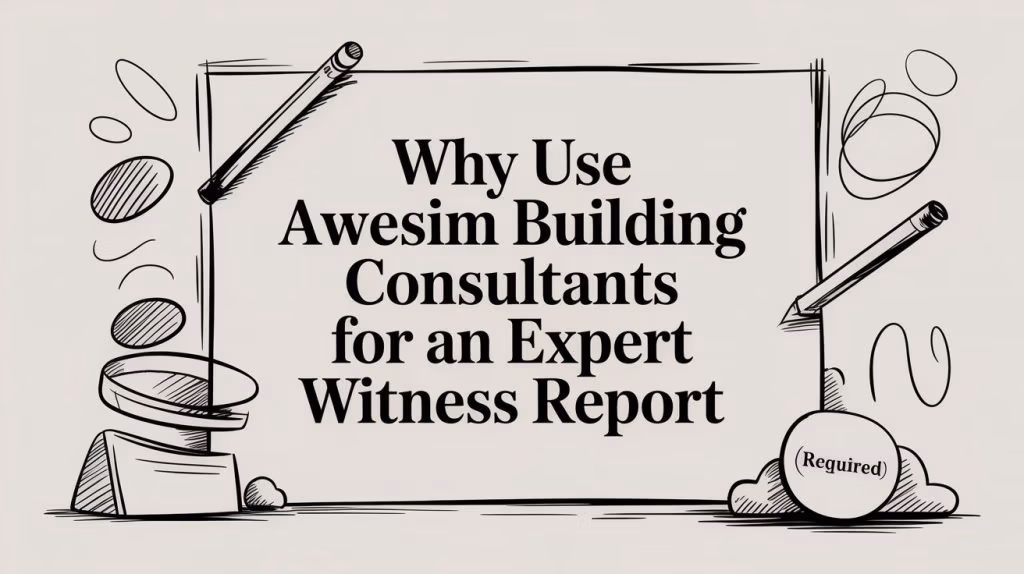 Why Use Awesim Building Consultants For An Expert Witness Report Expert Witness