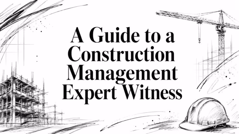Construction Management Expert Witness Construction Sketches