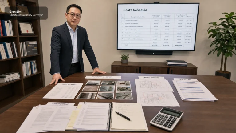 Scott Schedule Template Construction Guide for NSW Claims - Main Image
