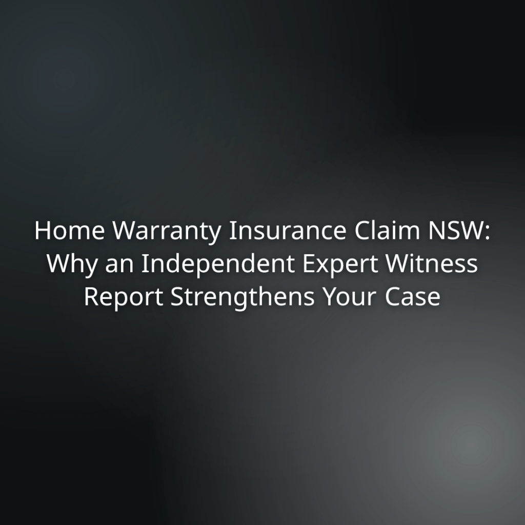 a934ebe1-101e-4aa9-855c-aaa415665368 - Awesim Building Consultants Article header about home warranty insurance claims in NSW with a dark gradient background.